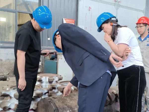 焦作陈总莅临河南太阳城申博，破解链轮轴组适配困局